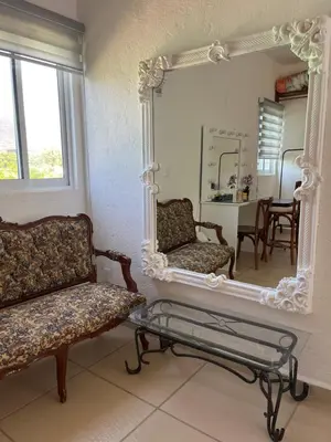 Zona de estar de Hotel boutique LA FLOR
