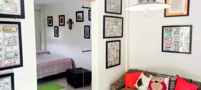 Cama o camas de una habitación en Casa Soto