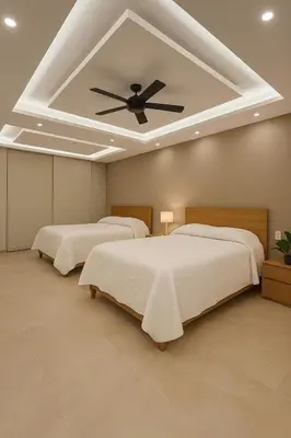 Cama o camas de una habitación en Costta Loft L1 - Santa Cruz
