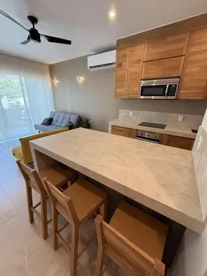 Una cocina o zona de cocina en Costta Loft L1 - Santa Cruz