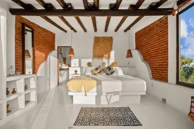 Zona de estar de Tepoztlán — Private 5-Casita Mountain Retreat