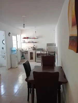 Una cocina o zona de cocina en Casa de descanso
