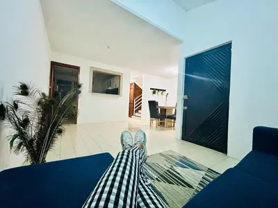 Zona de estar de Casa cálida Mag-Ho, con servicios incluidos
