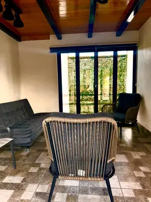 Zona de estar de EL MIRADOR, Casa EA Oaxaca, Centro Histórico, Vista a las Montañas