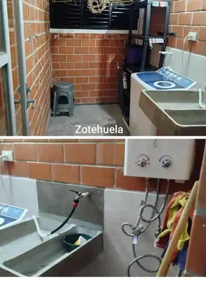 Un baño de Departamento Atlixco