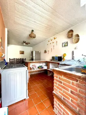 Una cocina o zona de cocina en Casa Frida