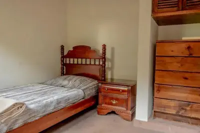 Cama o camas de una habitación en Casa Domm