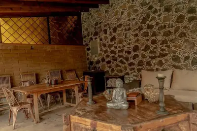Zona de estar de Casa Domm