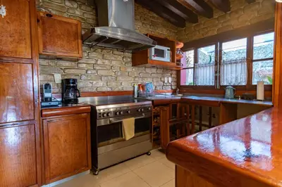 Una cocina o zona de cocina en Casa Domm
