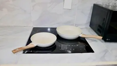 Una cocina o zona de cocina en Departamento céntrico Huatulco