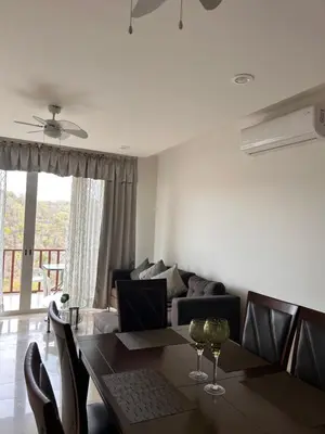 Zona de estar de Hermoso departamento listo para tu descanso