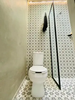 Un baño de Bugambilia Azul Centro Oaxaca