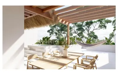 Un balcón o terraza de One room Villa - Le petit palace