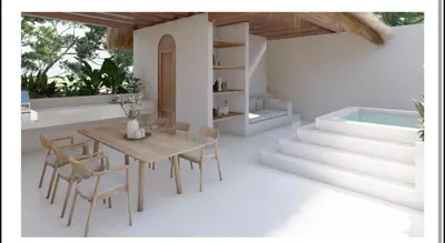 Plano de One room Villa - Le petit palace