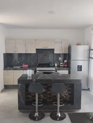 Una cocina o zona de cocina en Casa sola