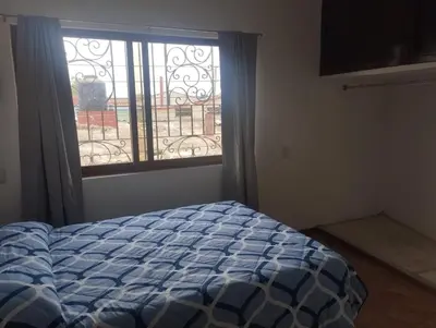 Cama o camas de una habitación en Nuevo departamento en el centro de Coatepec