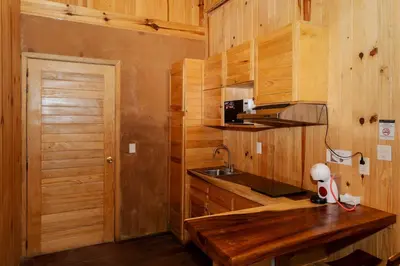 Una cocina o zona de cocina en Rocabosque