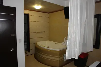Un baño de Auto Hotel Mediterraneo