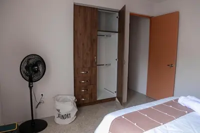 Cama o camas de una habitación en Casa Tortuga Centro, Diseño, Confort, Parking