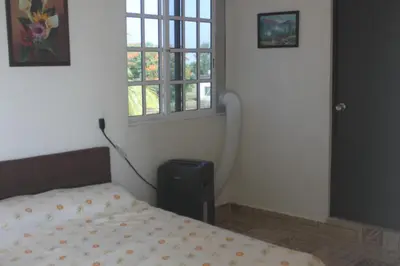 Cama o camas de una habitación en Casa Esmeralda