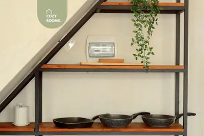 Plano de Estancia intima con terraza en Oaxaca Pet Friendly