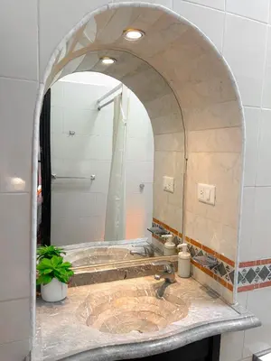 Un baño de Casona Albarelo