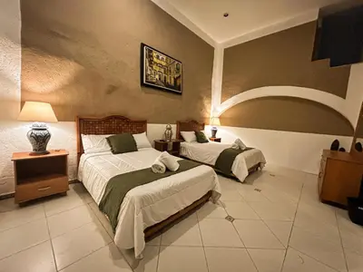 Cama o camas de una habitación en Casona Albarelo