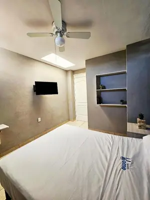 Cama o camas de una habitación en Sensity Home Habitación 5 A Cómoda y calida con baño compartido
