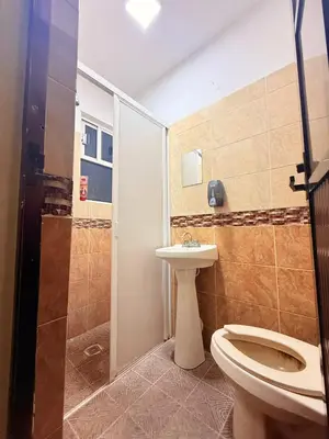 Un baño de Airport Benito Juarez Central Bus TAPO
