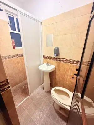Un baño de Airport Benito Juarez Central Bus TAPO