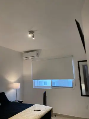 Cama o camas de una habitación en Departamento en Boca del Rio Ver