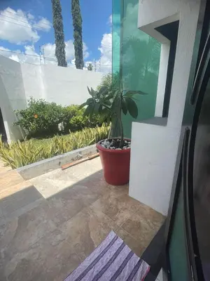 Jardín al aire libre en Hotel Casa Bendicion