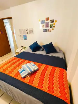 Cama o camas de una habitación en DURURU Inn