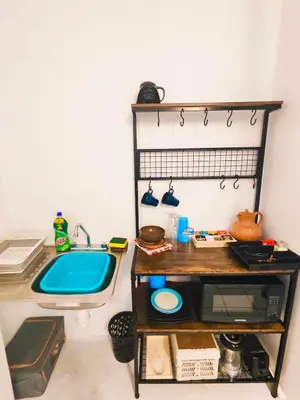 Una cocina o zona de cocina en DURURU Inn