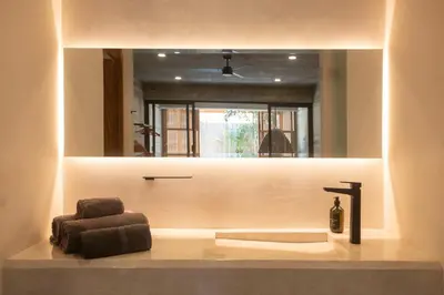 Un baño de Jiloo Beautiful Oasis in Punta Zicatela 3