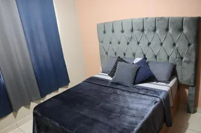 Cama o camas de una habitación en Casa amplia cerca del centro