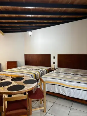 Cama o camas de una habitación en Posada 