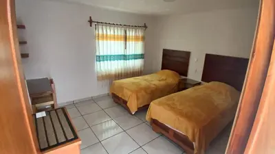 Cama o camas de una habitación en Posada 