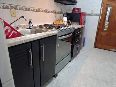 Una cocina o zona de cocina en Hogar Díaz, Tradición y Confort en el Centro, 2BR