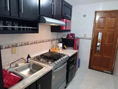 Una cocina o zona de cocina en Hogar Díaz, Tradición y Confort en el Centro, 2BR