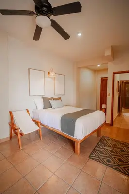 Cama o camas de una habitación en Pacífico Surf