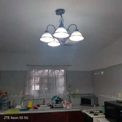 Una cocina o zona de cocina en Casa Blanca