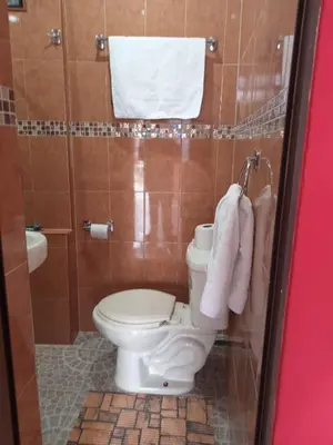 Un baño de Posda Puesta del Sol