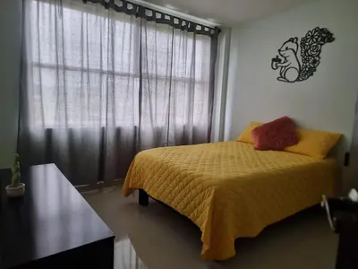 Cama o camas de una habitación en Hostal K & A