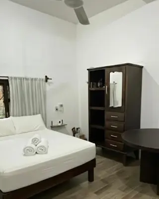 Cama o camas de una habitación en Casa 