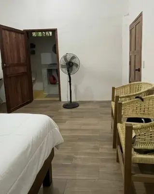 Cama o camas de una habitación en Casa 