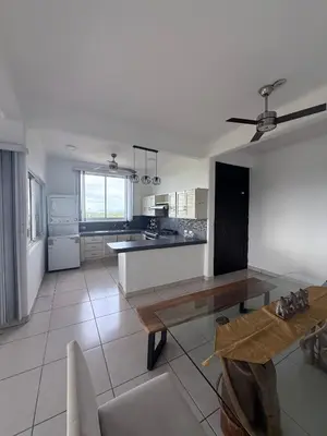 Una cocina o zona de cocina en Departamento Tortugas