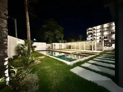 Piscina en o cerca de Modern Oceanfront Retreat 2BD 2BDR Wifi Pool