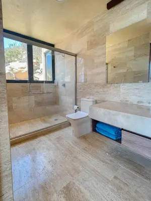 Un baño de Villa Solara, Acapulco