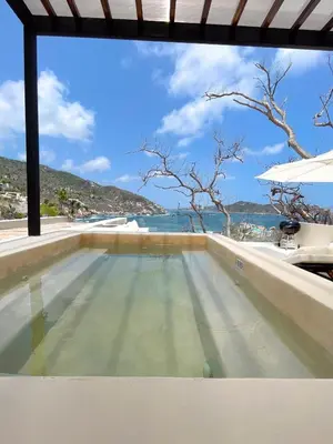 Paisaje cerca de esta villa